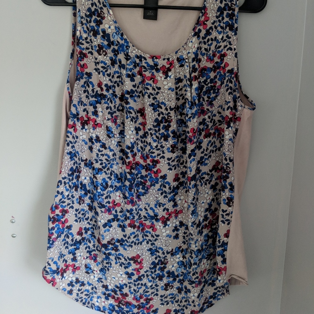 Ann Taylor Floral Tank